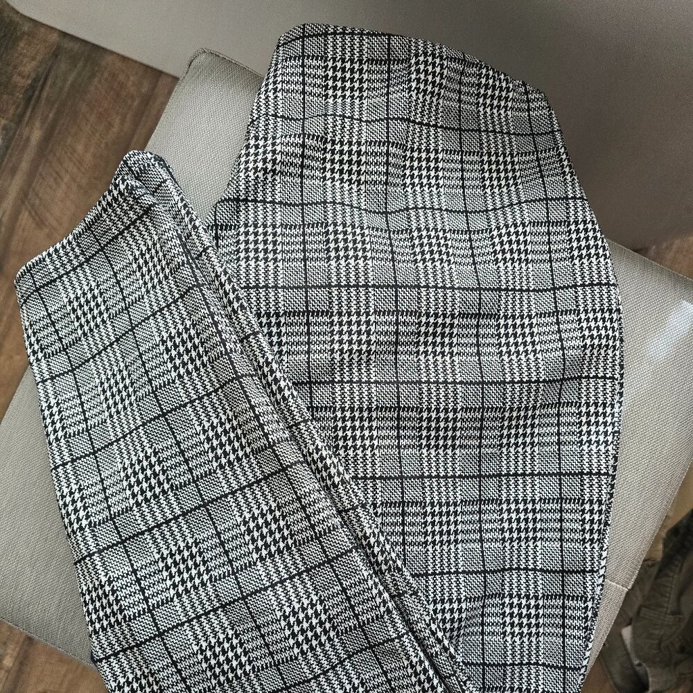 Plaid Skinny Pant